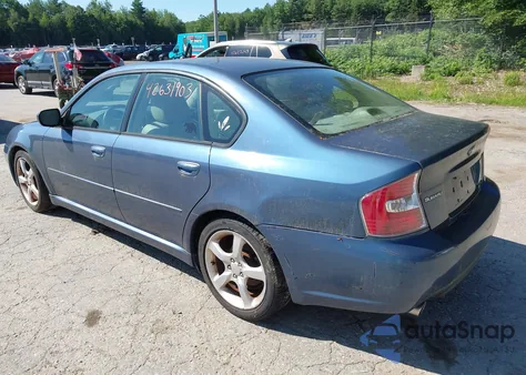 2006 Subaru Legacy 2.5I/2.5I Limited из США, поврежденный, VIN 4S3BL626267201211
